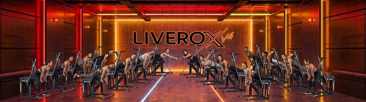 LIVEROX V4 premium fitness modality room